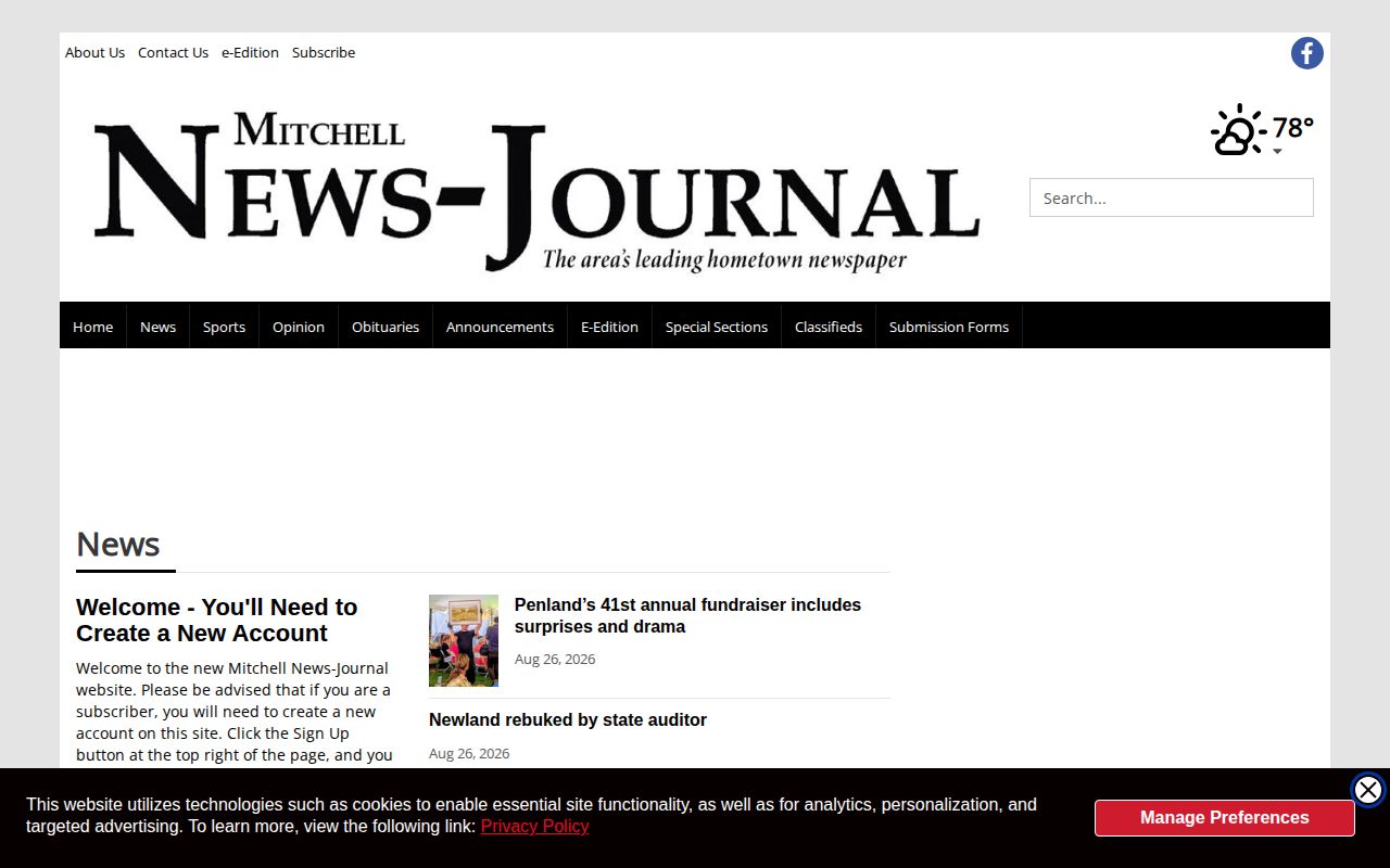 Mitchell County crime news source from the local newspaper