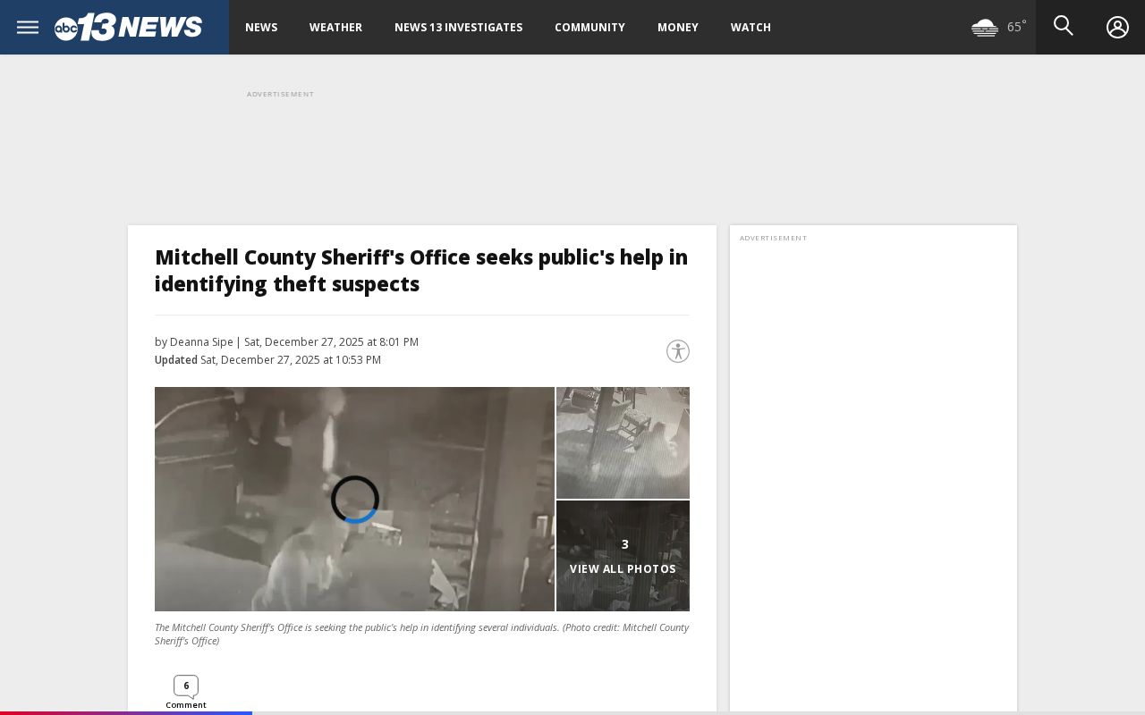 WLOS Mitchell County public safety news source